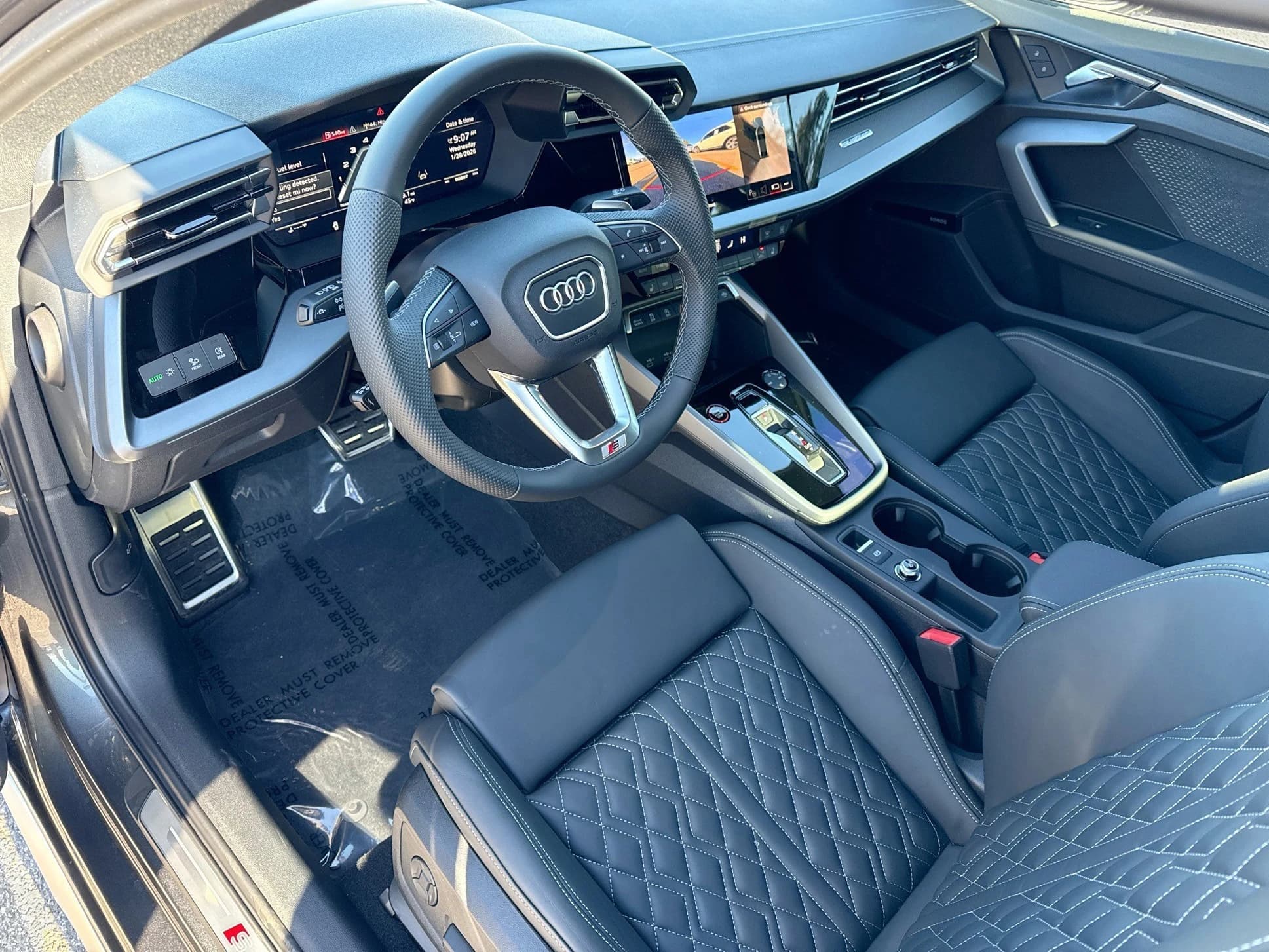 Audi S3 quattro 2026 — side view