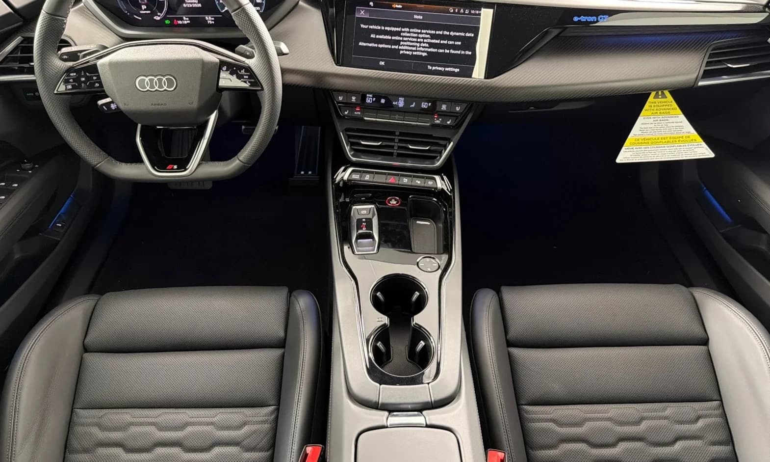 Audi S e-tron GT Premium Plus quattro 2026 — side view