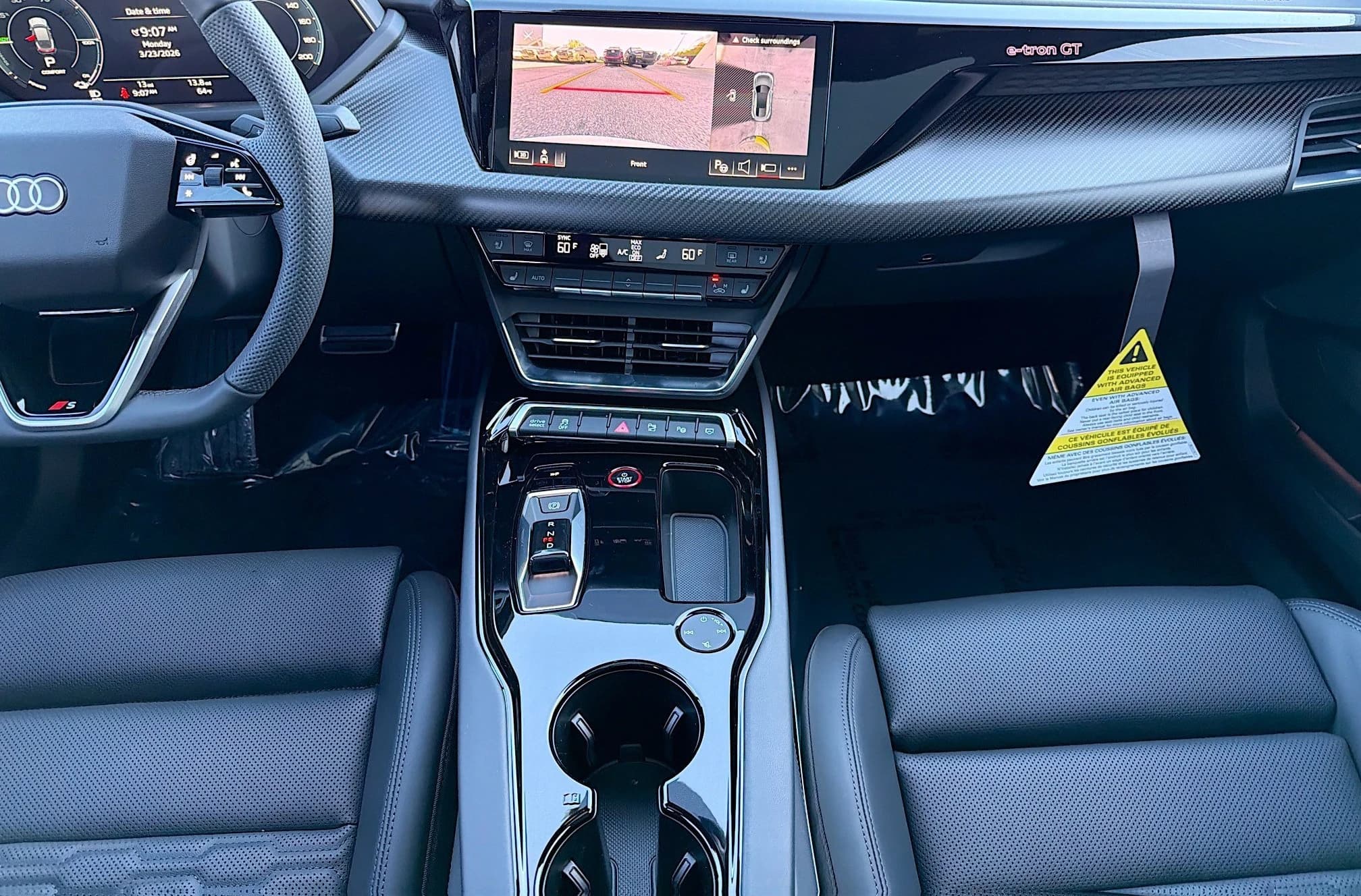 Audi S e-tron GT Prestige quattro 2026 — side view