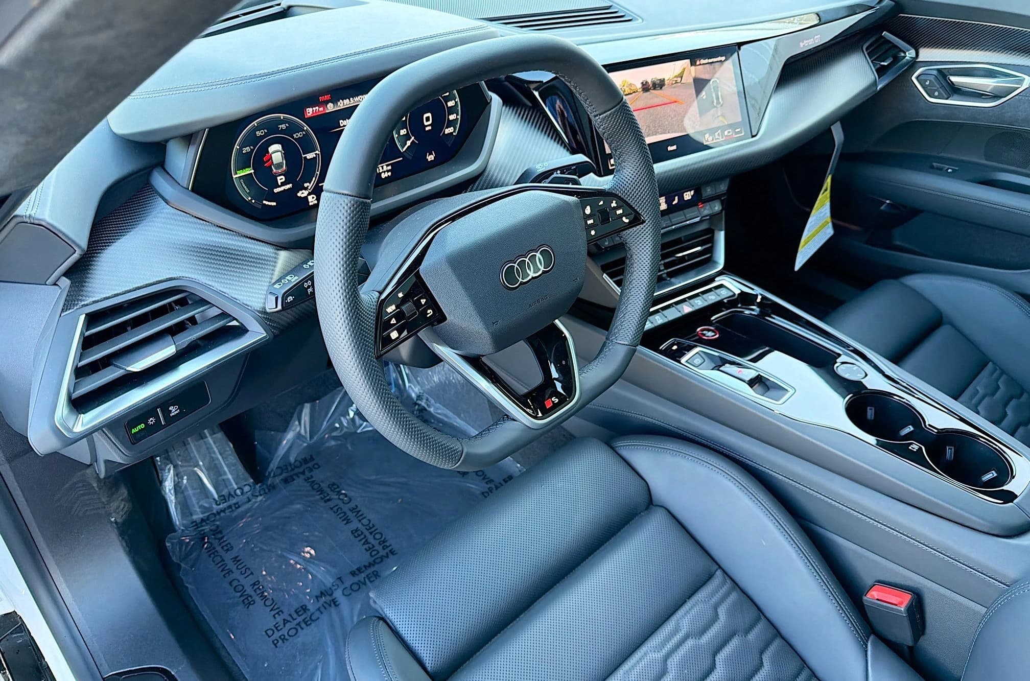Audi S e-tron GT Prestige quattro 2026 — side view