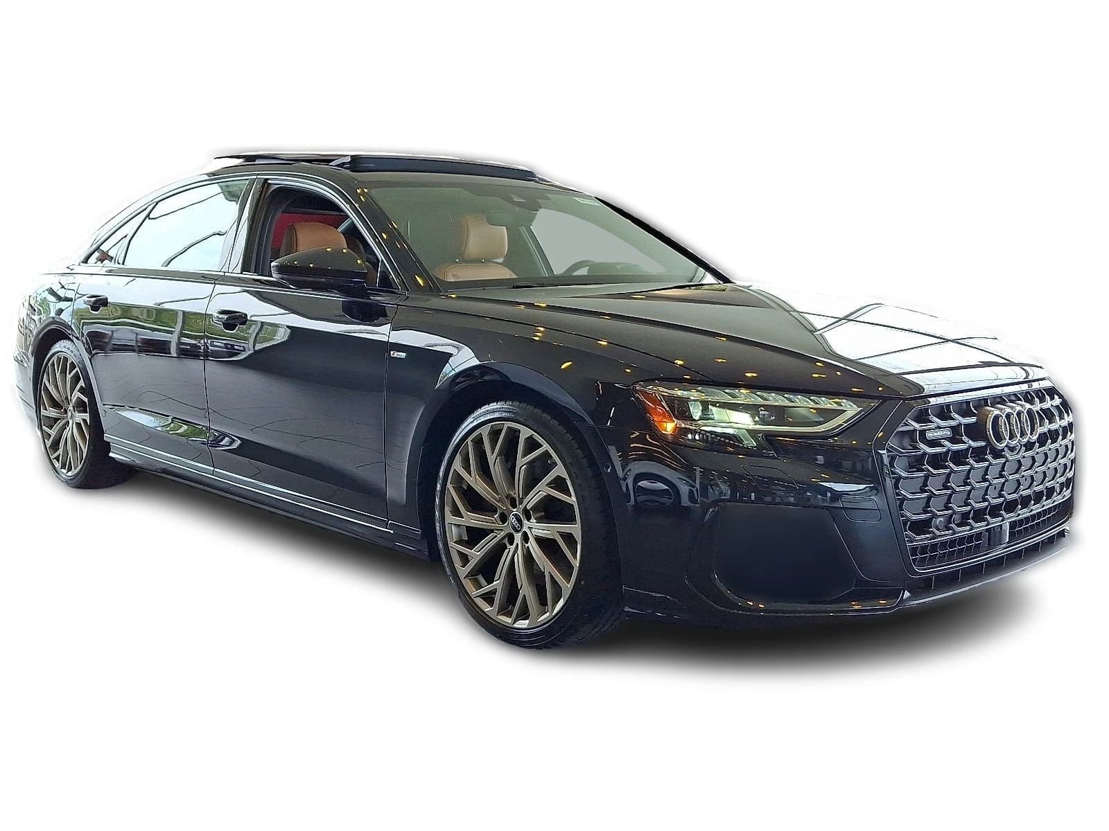 Audi A8 Base L quattro 2027 — side view