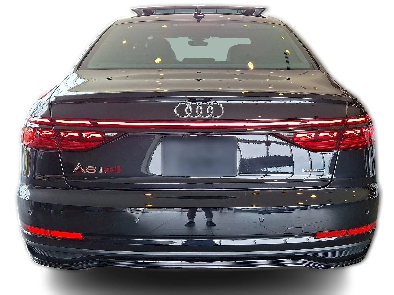 Audi A8 Base L quattro 2027 — side view