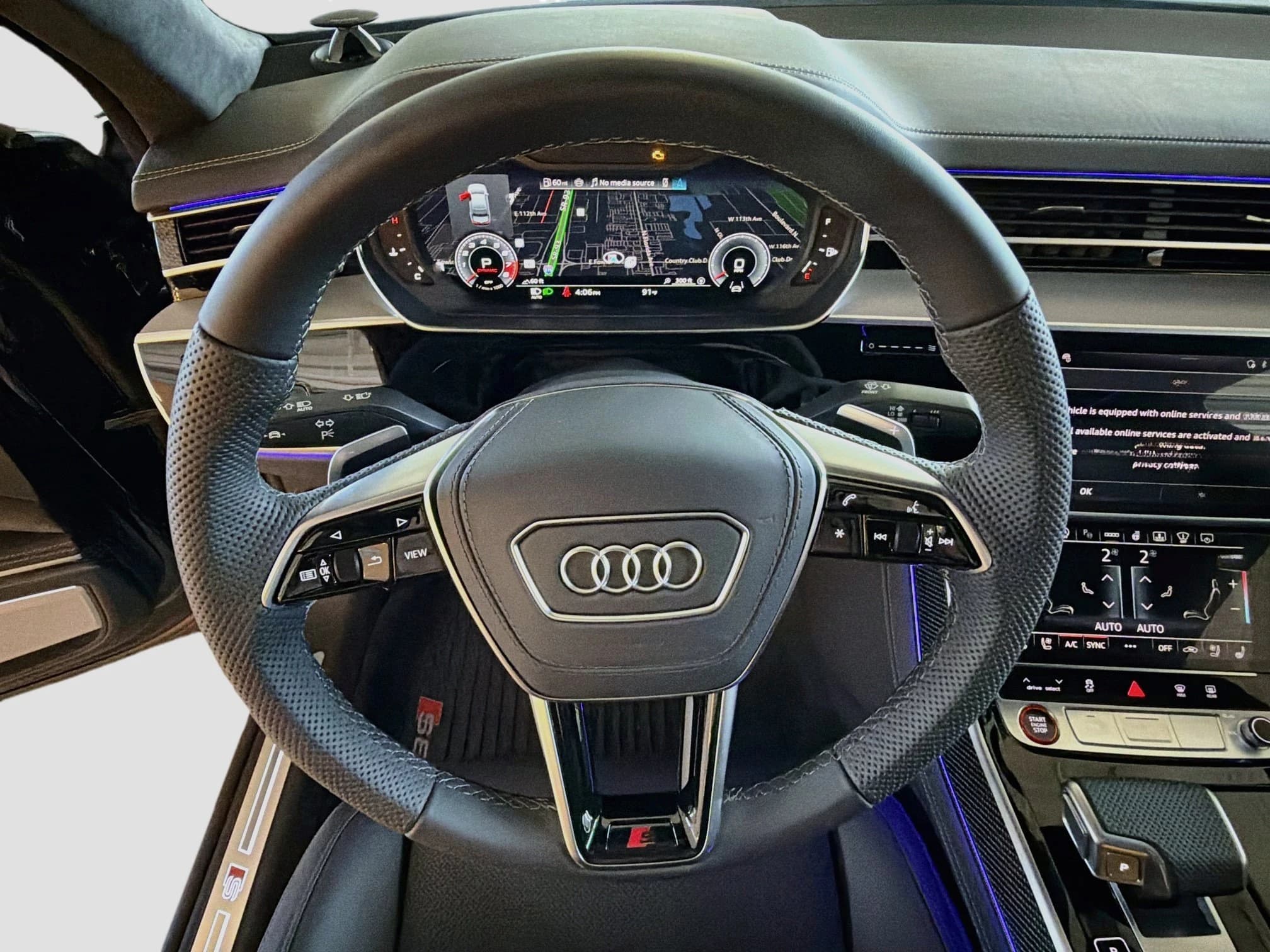 Audi S8 Base quattro 2026 — side view