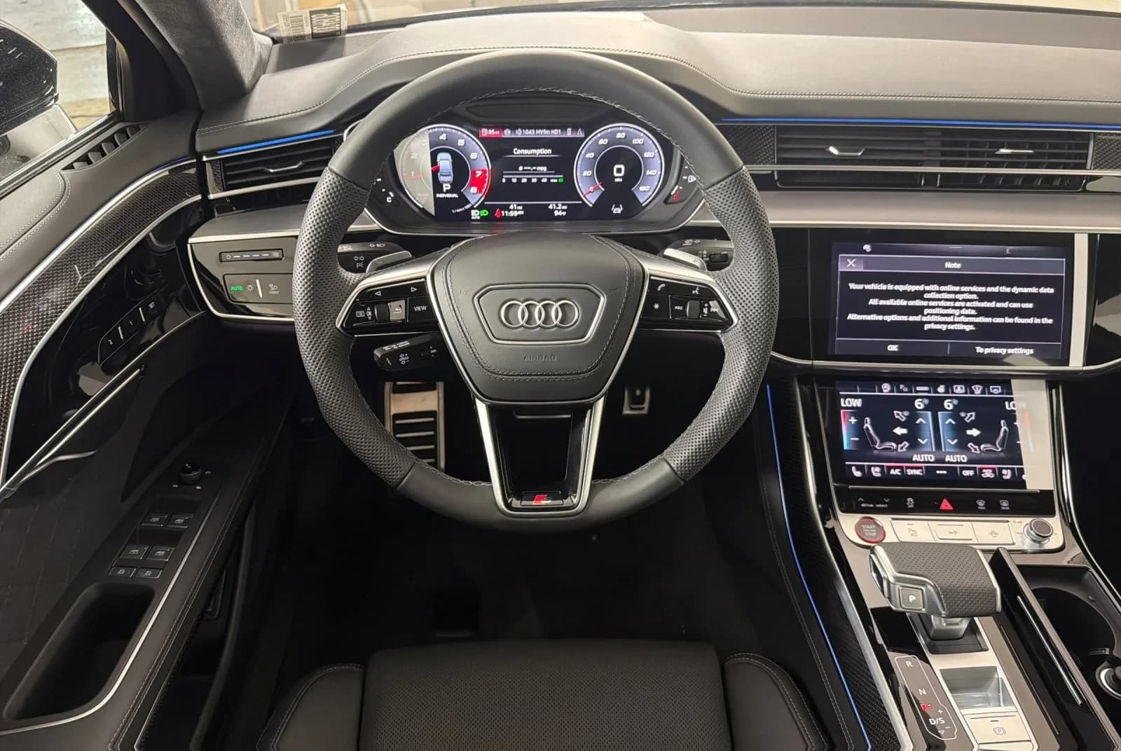 Audi S8 Base quattro 2026 — side view