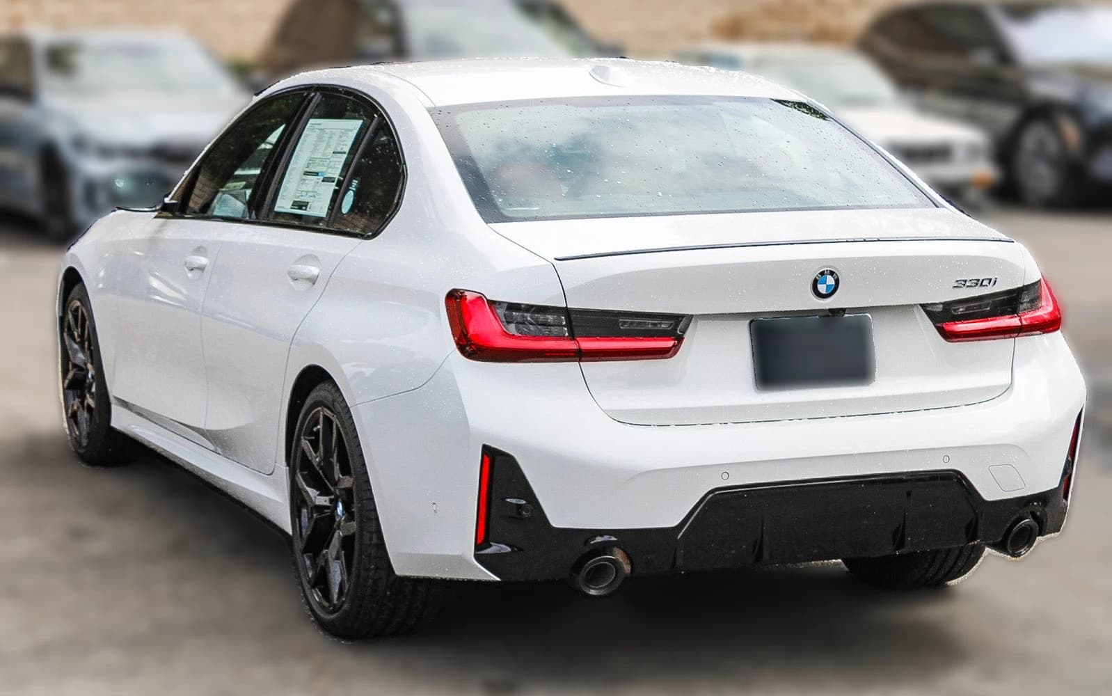 BMW 3 Series 330i Sedan 2026 — side view