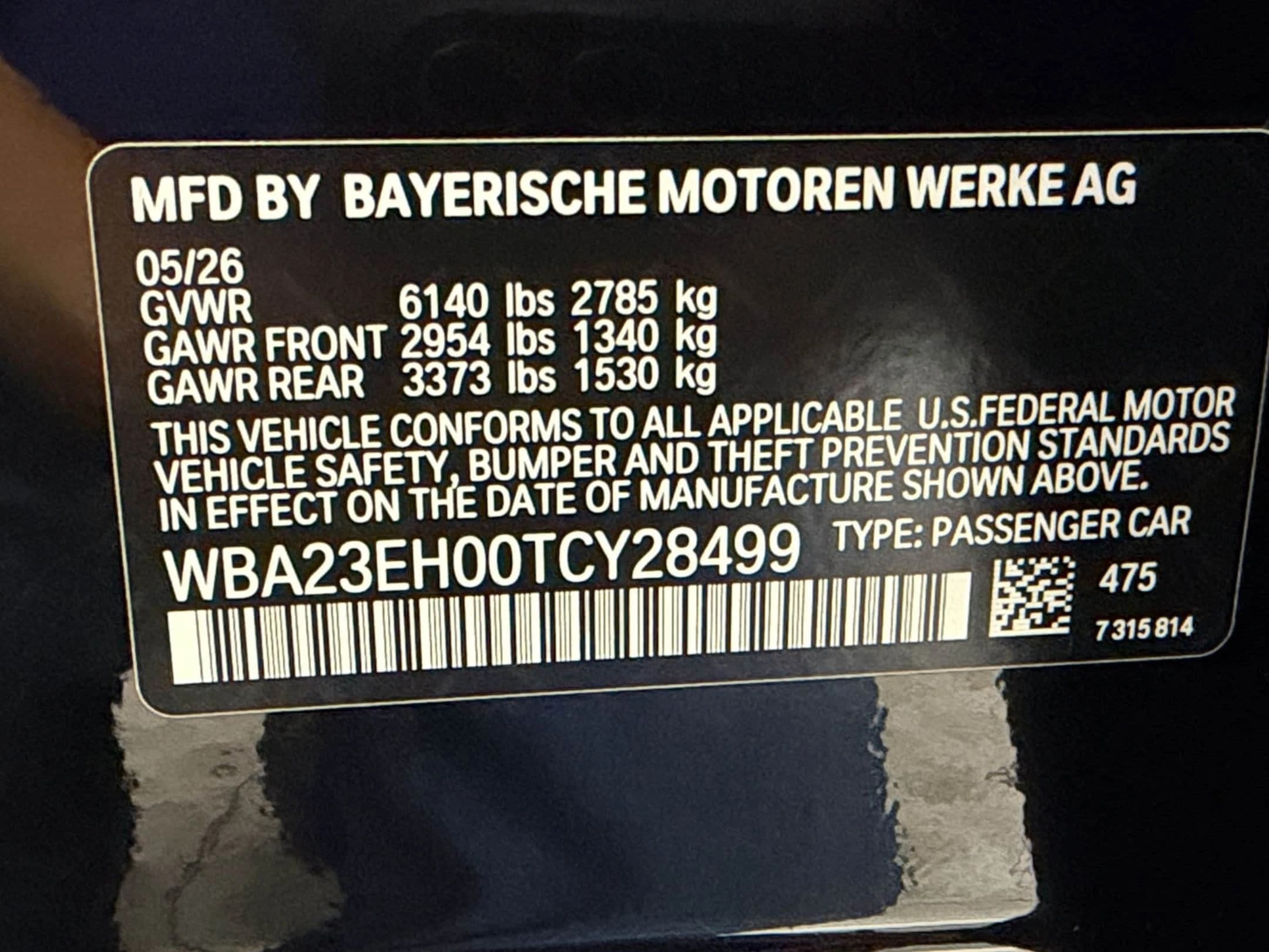 BMW 7 Series 740i Sedan 2026 — side view