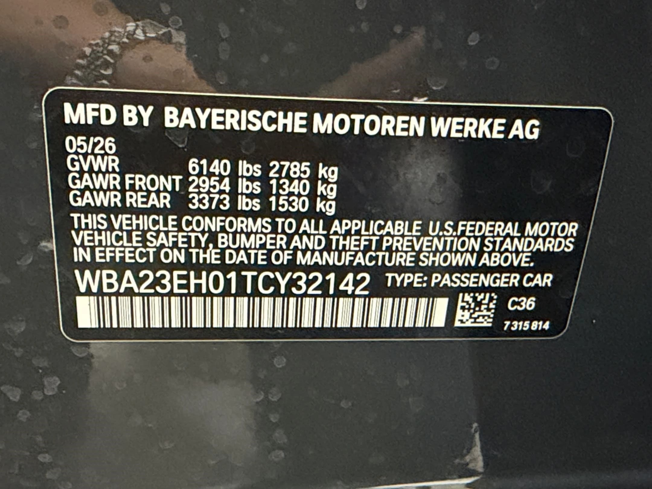 BMW 7 Series 740i Sedan 2026 — side view