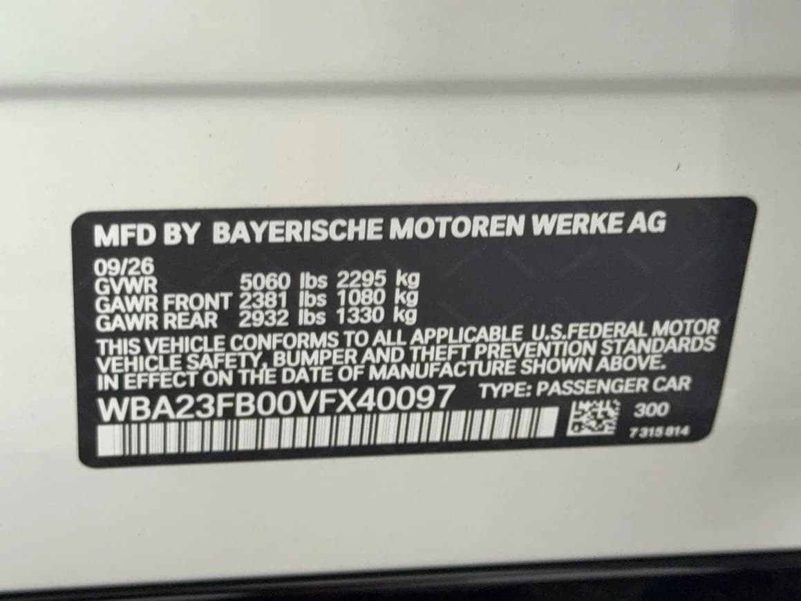 BMW 4 Series 430i Gran Coupe 2027 — side view