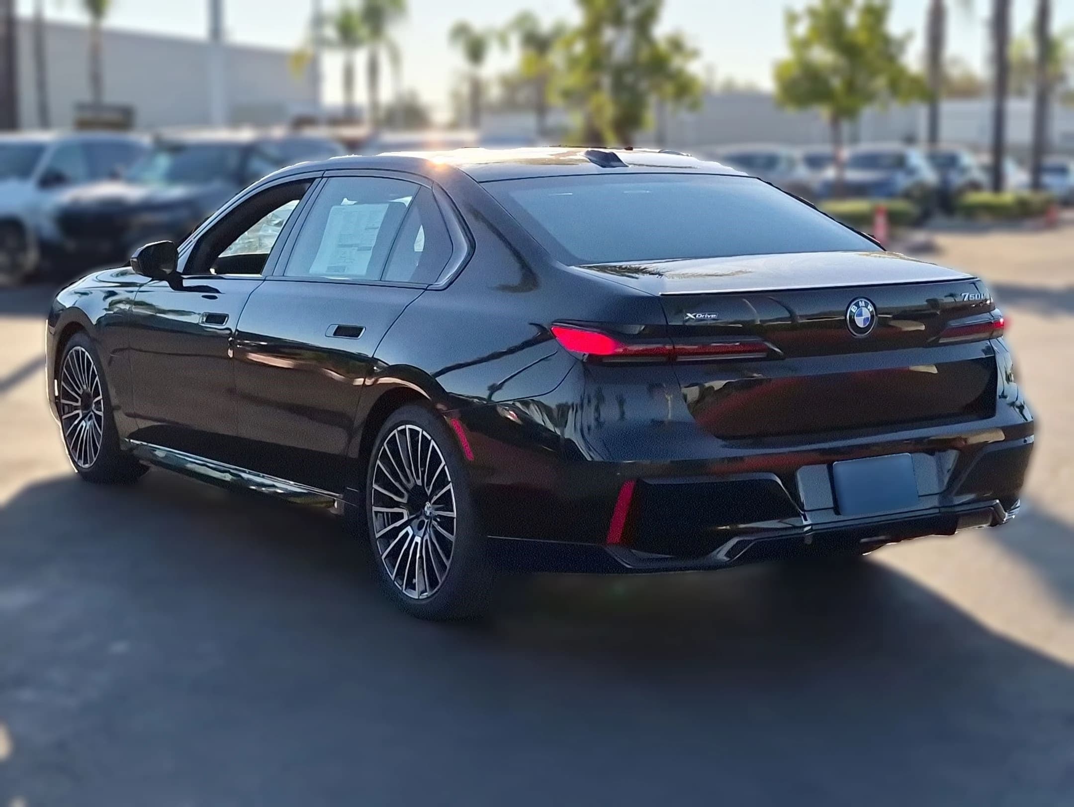 BMW 7 Series 750e xDrive Plug-In Hybrid 2026 — side view