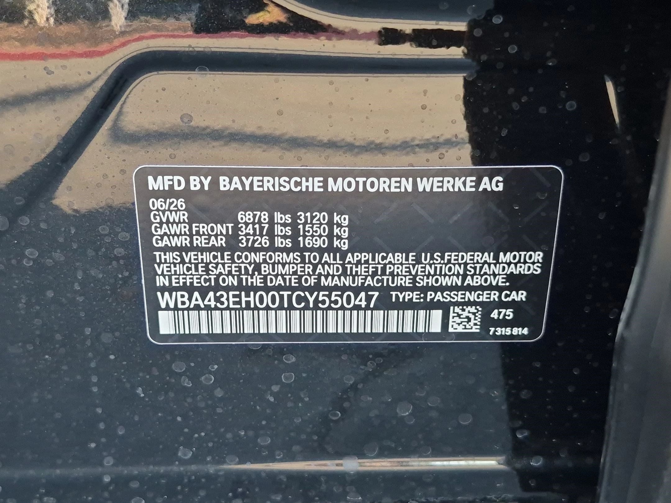 BMW 7 Series 750e xDrive Plug-In Hybrid 2026 — side view