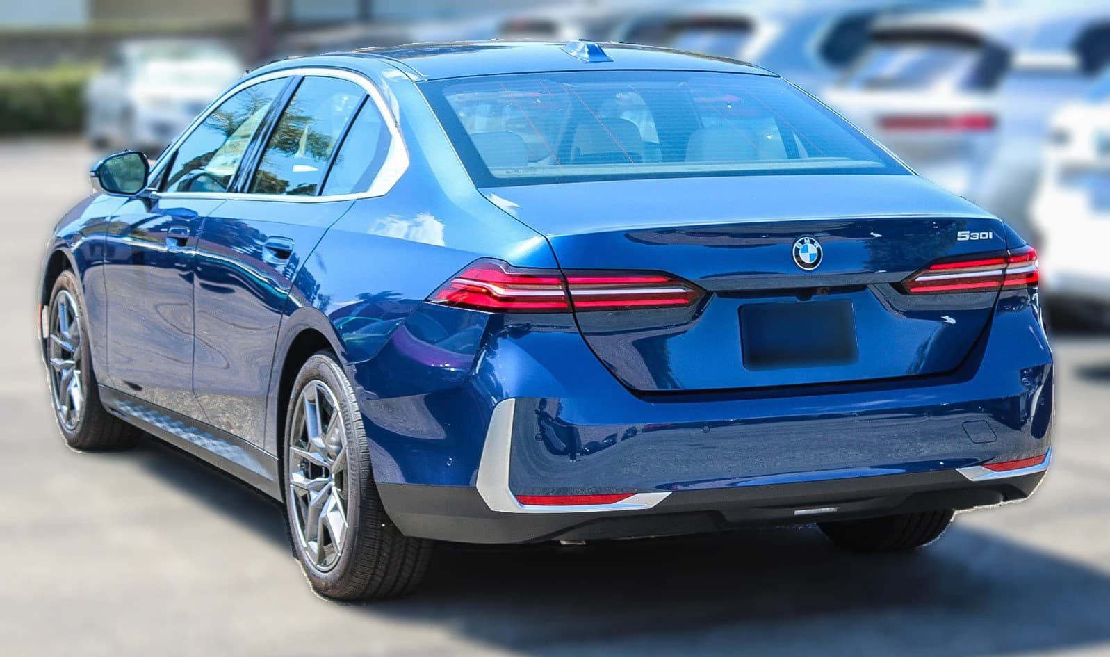 BMW 5 Series 530i Sedan 2026 — side view