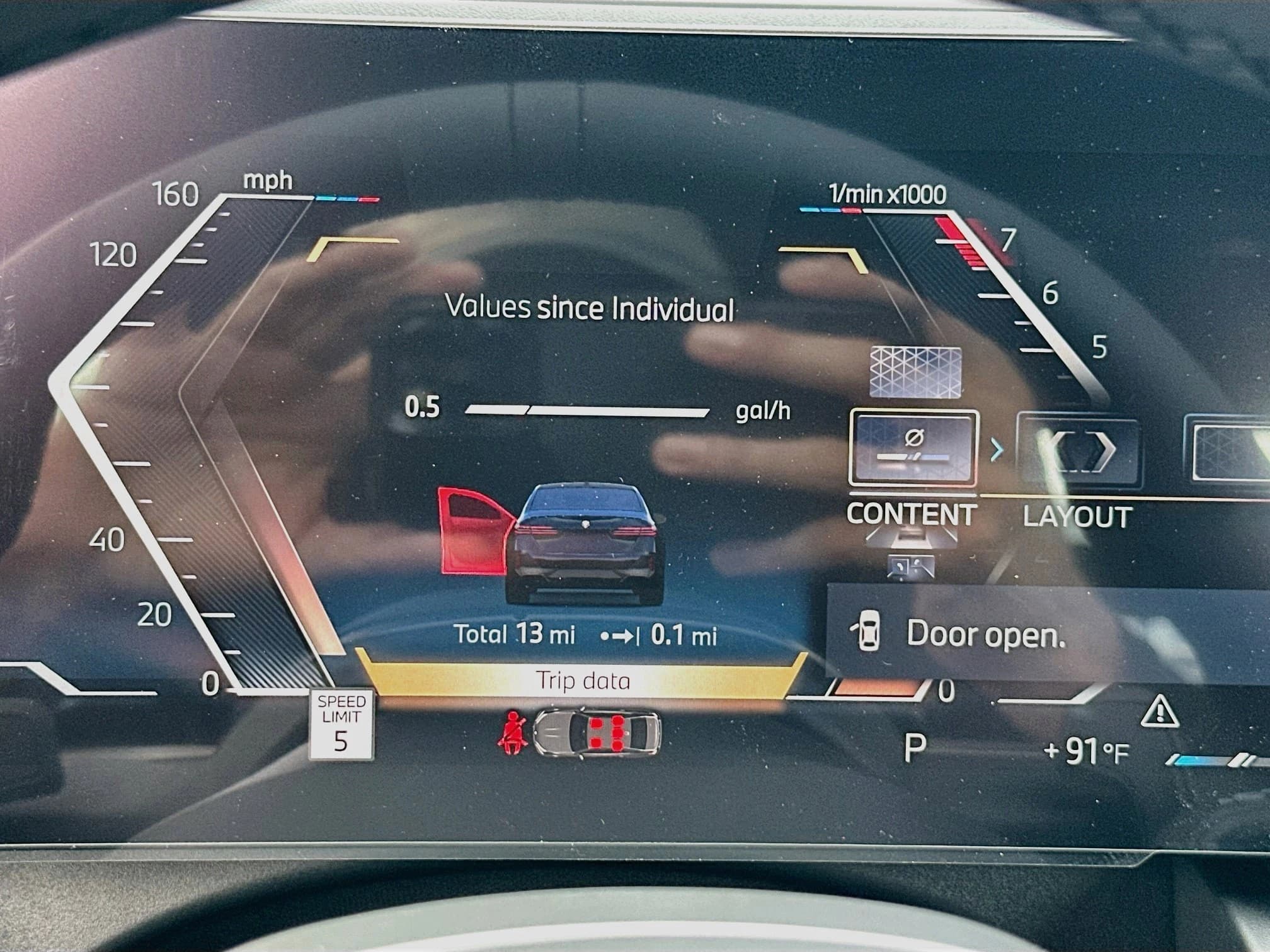 BMW 5 Series 530i Sedan 2027 — side view