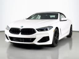 BMW 8 Series 840i Convertible 2026 — side view