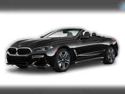 BMW 8 Series 840i Convertible 2026 — side view