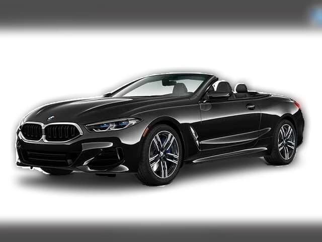 BMW 8 Series 840i Convertible 2026 — side view