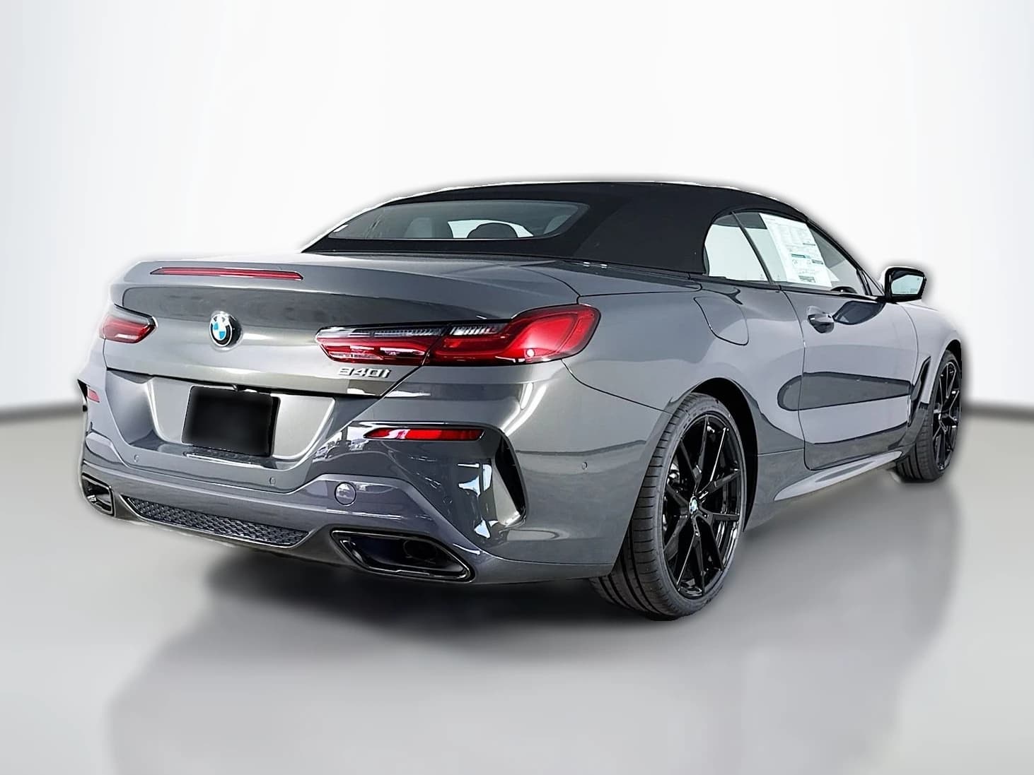BMW 8 Series 840i Convertible 2026 — side view
