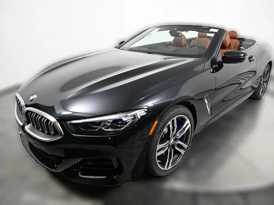 BMW 8 Series 840i Convertible 2026 — side view