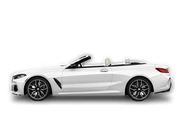 BMW 8 Series M850i xDrive Convertible 2026 — side view
