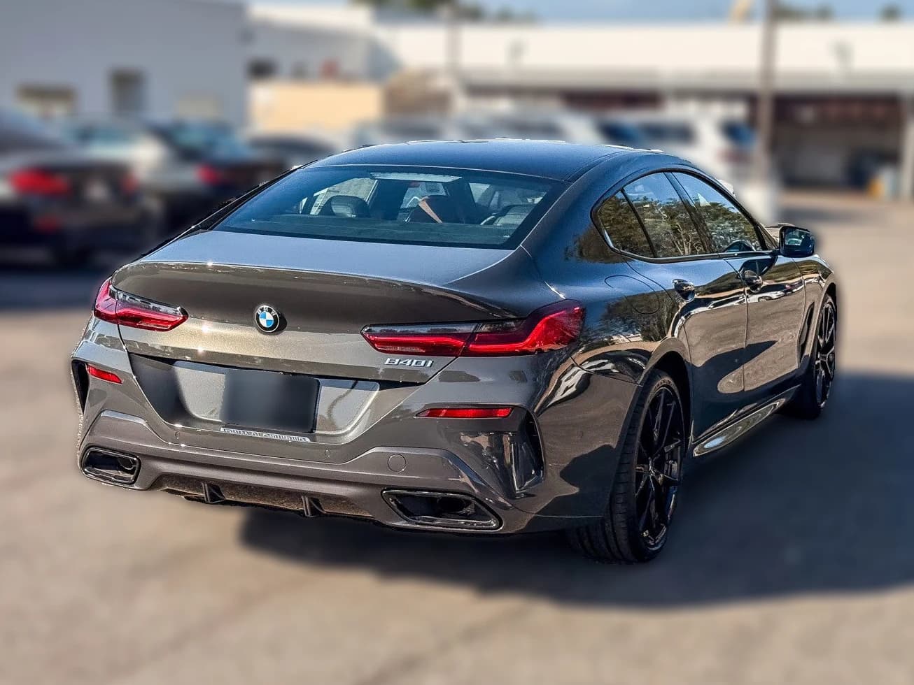BMW 8 Series 840i Gran Coupe 2026 — side view