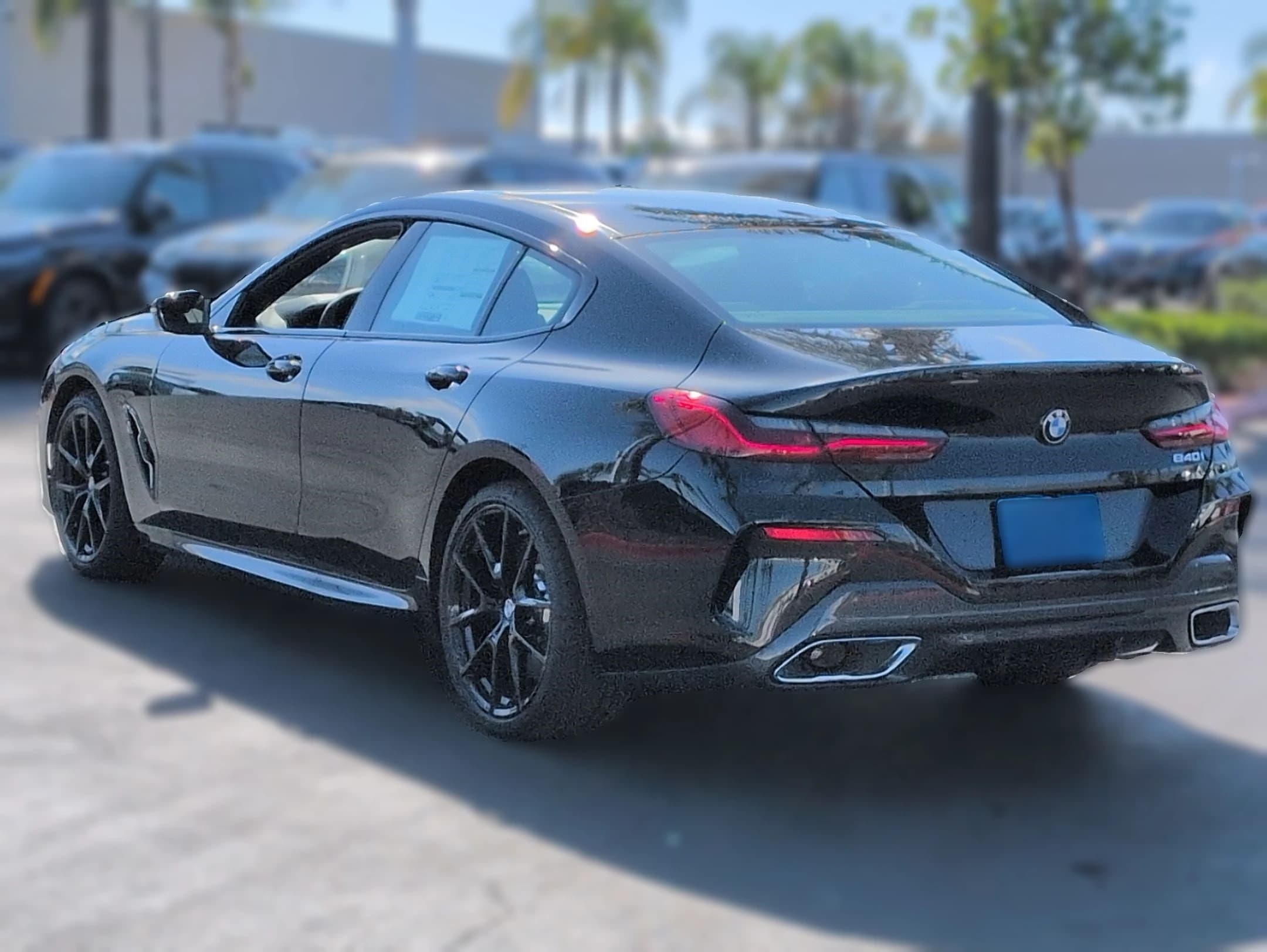 BMW 8 Series 840i Gran Coupe 2026 — side view