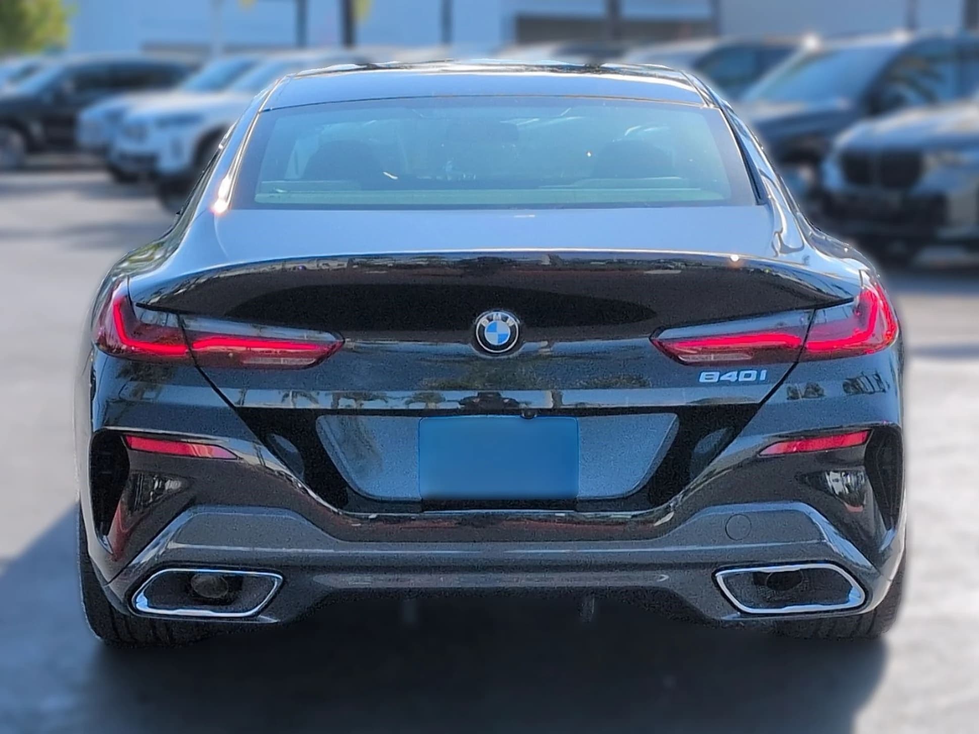 BMW 8 Series 840i Gran Coupe 2026 — side view
