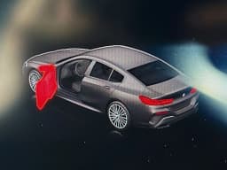 BMW 8 Series 840i Gran Coupe 2026 — side view