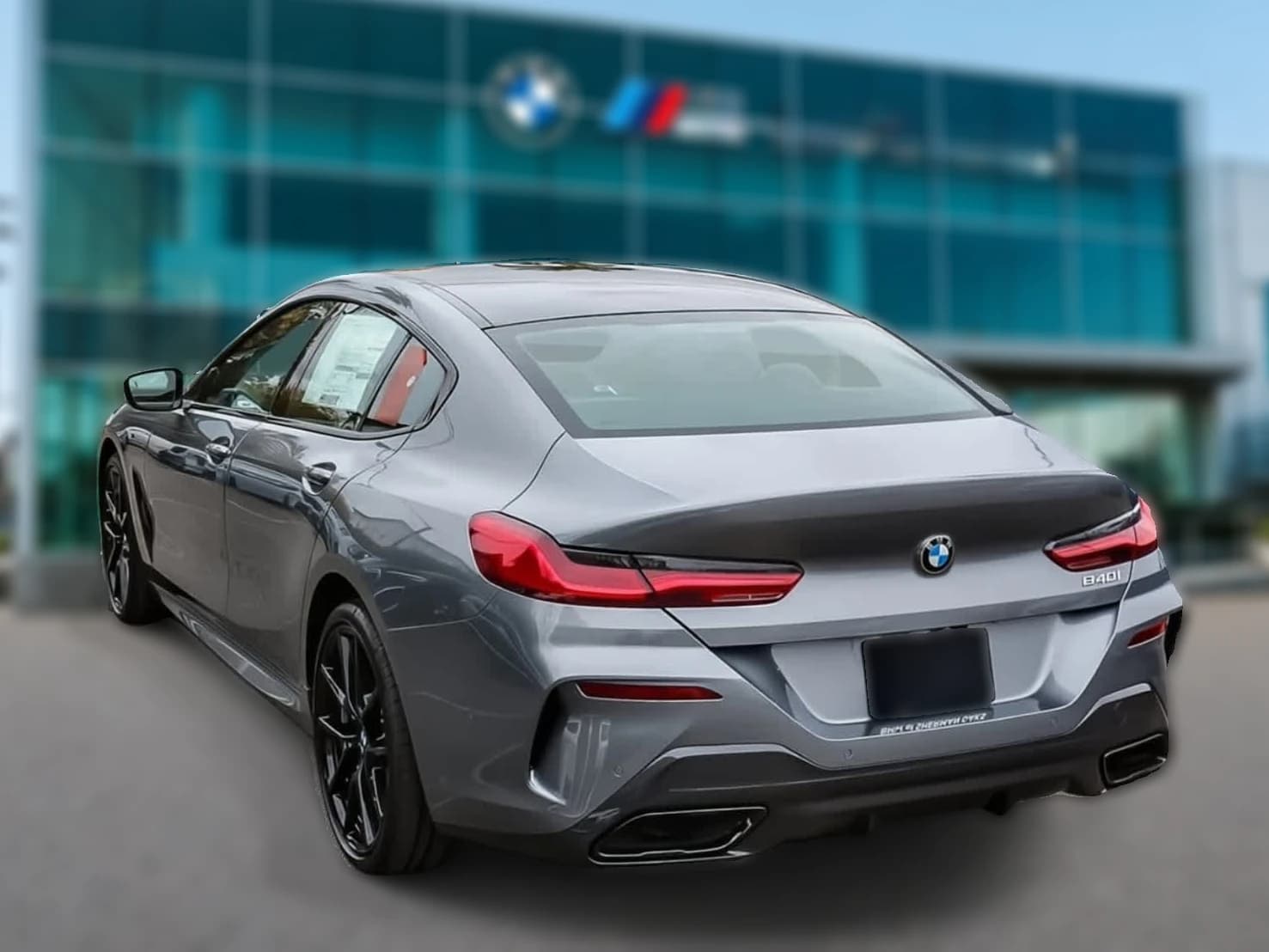 BMW 8 Series 840i Gran Coupe 2026 — side view