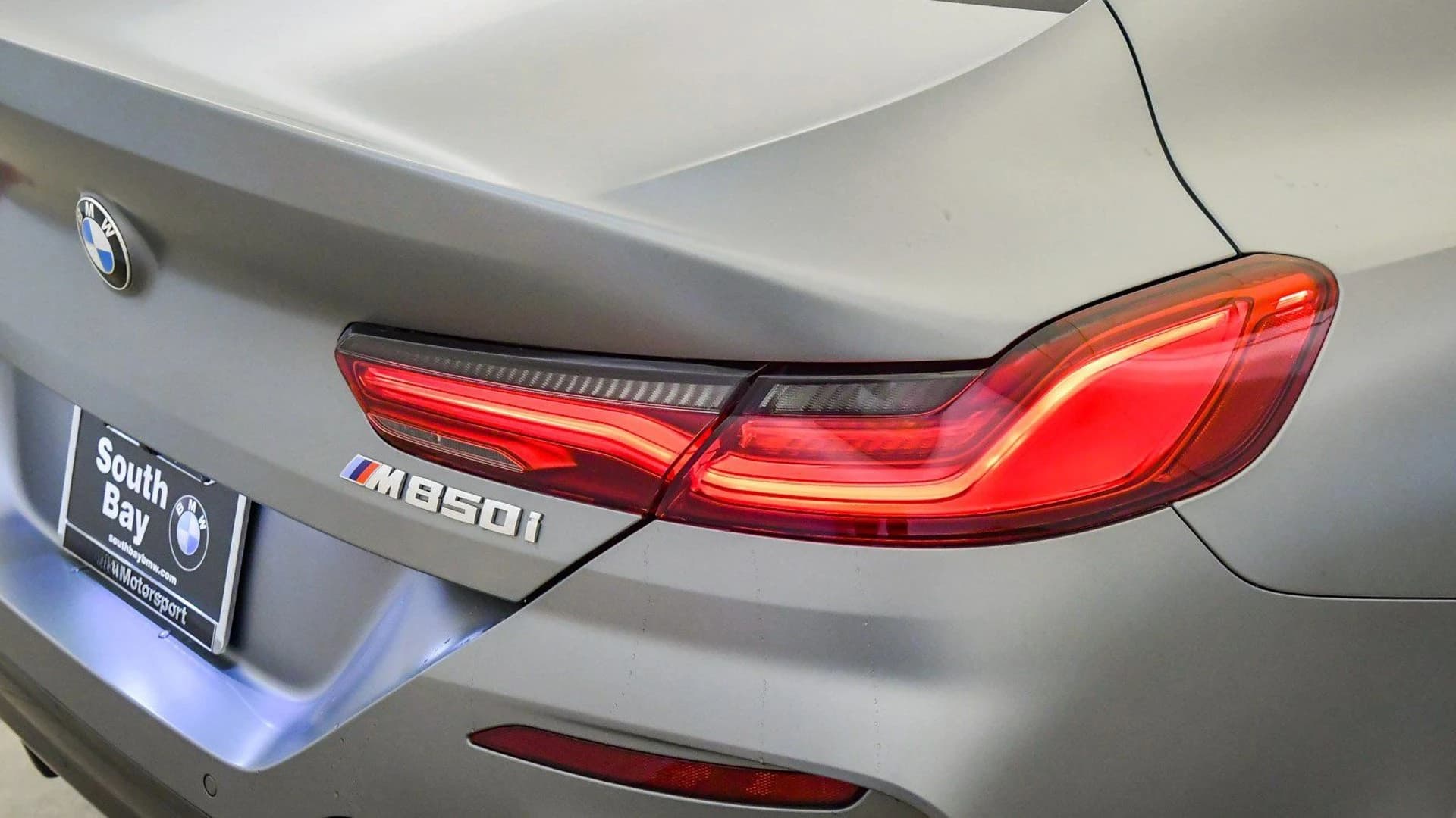 BMW 8 Series M850i Gran Coupe 2026 — side view