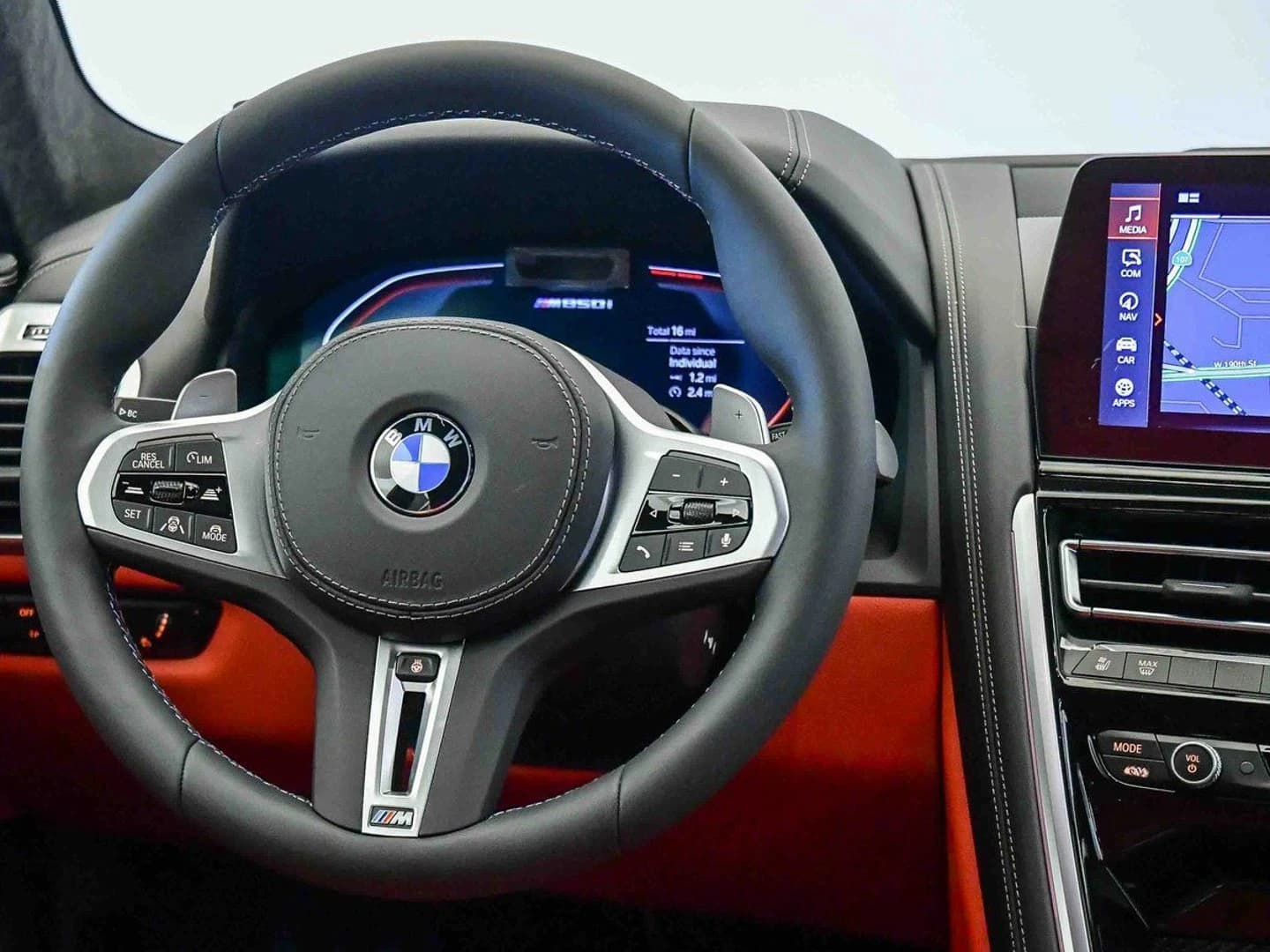 BMW 8 Series M850i Gran Coupe 2026 — side view