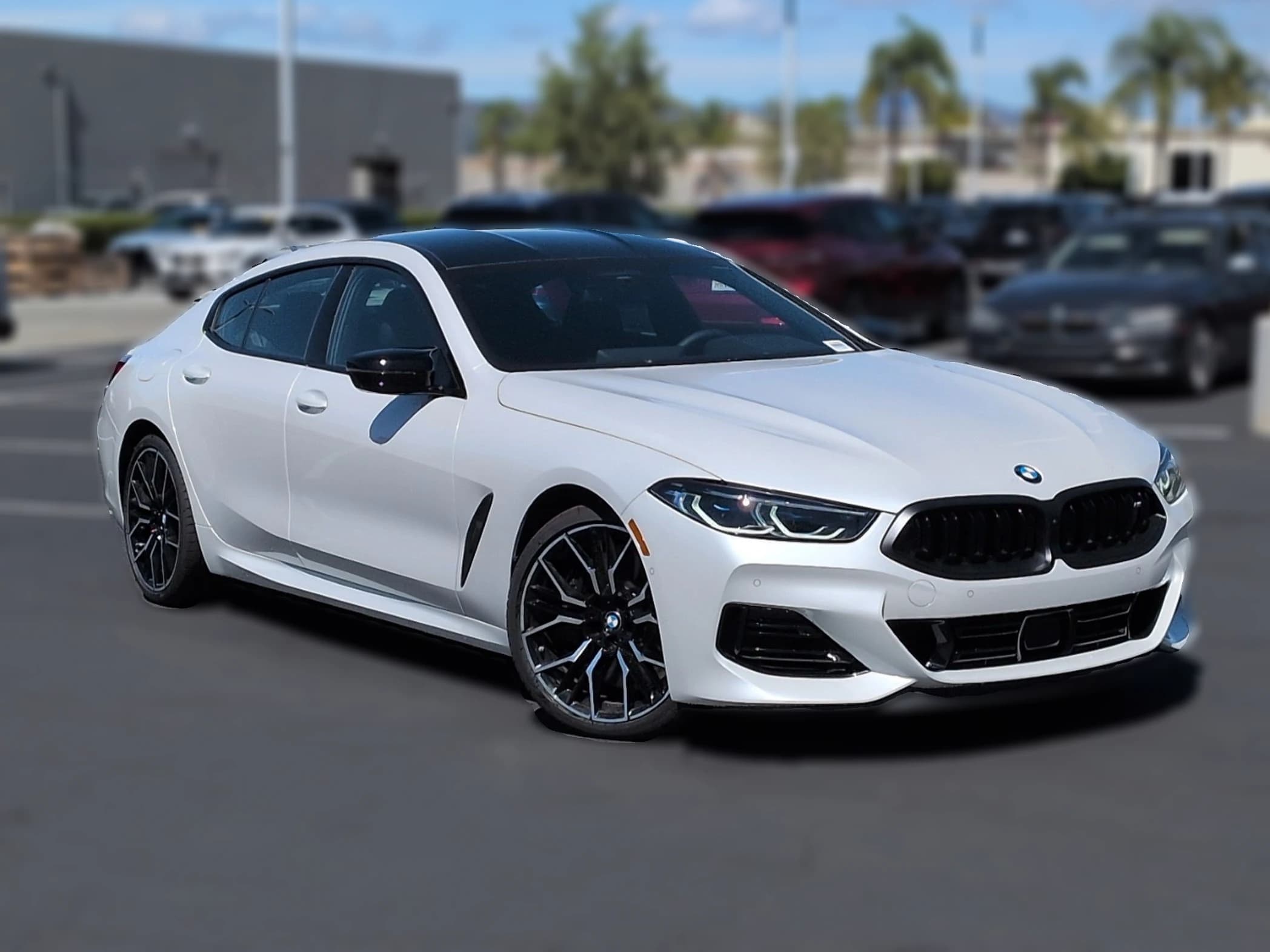 BMW 8 Series M850i Gran Coupe 2026 — side view