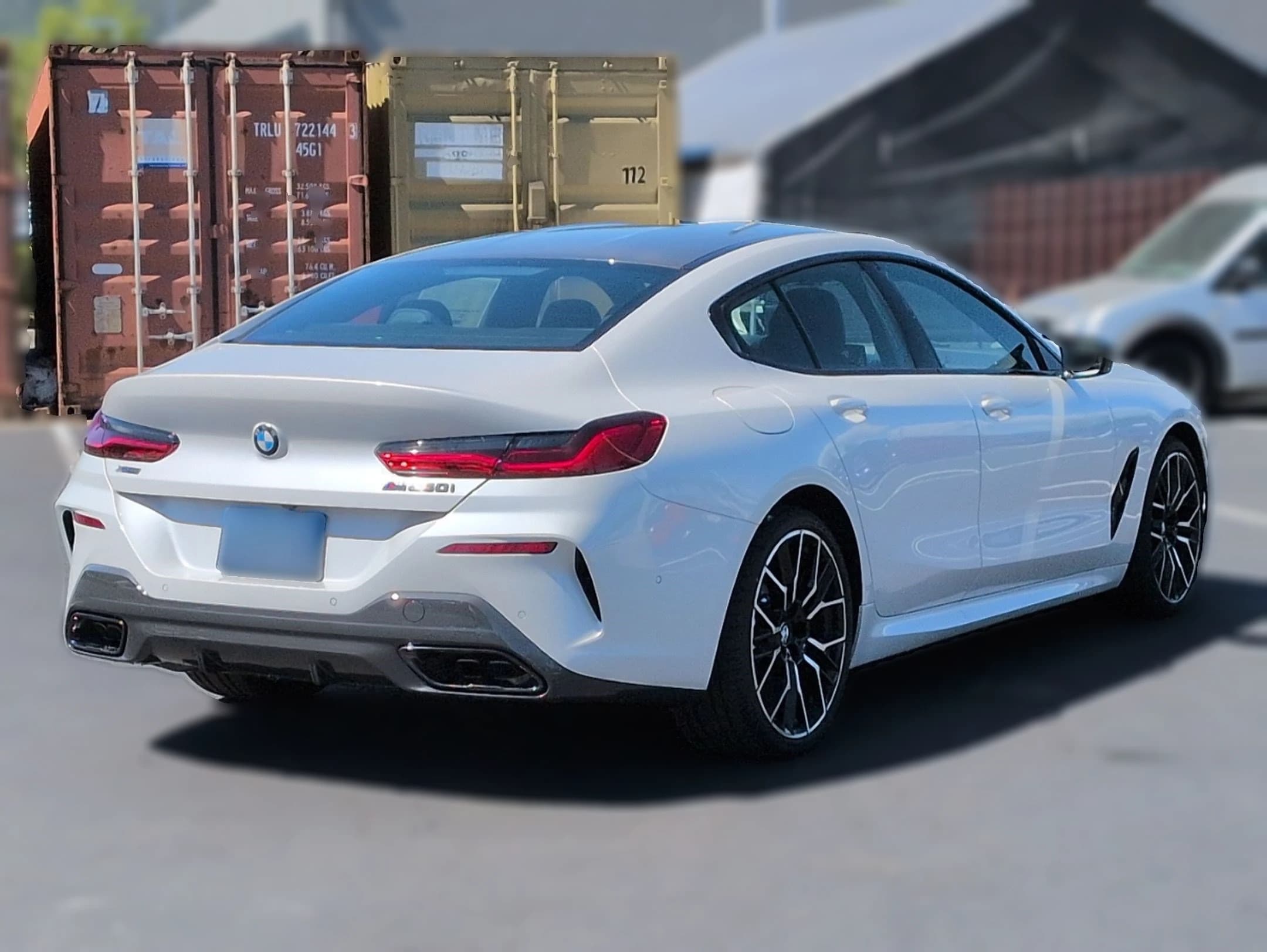 BMW 8 Series M850i Gran Coupe 2026 — side view