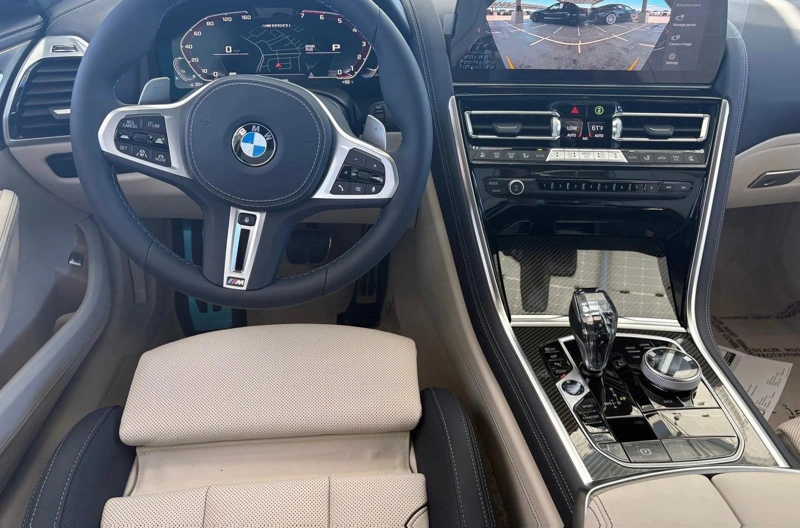 BMW 8 Series M850i Gran Coupe 2026 — side view