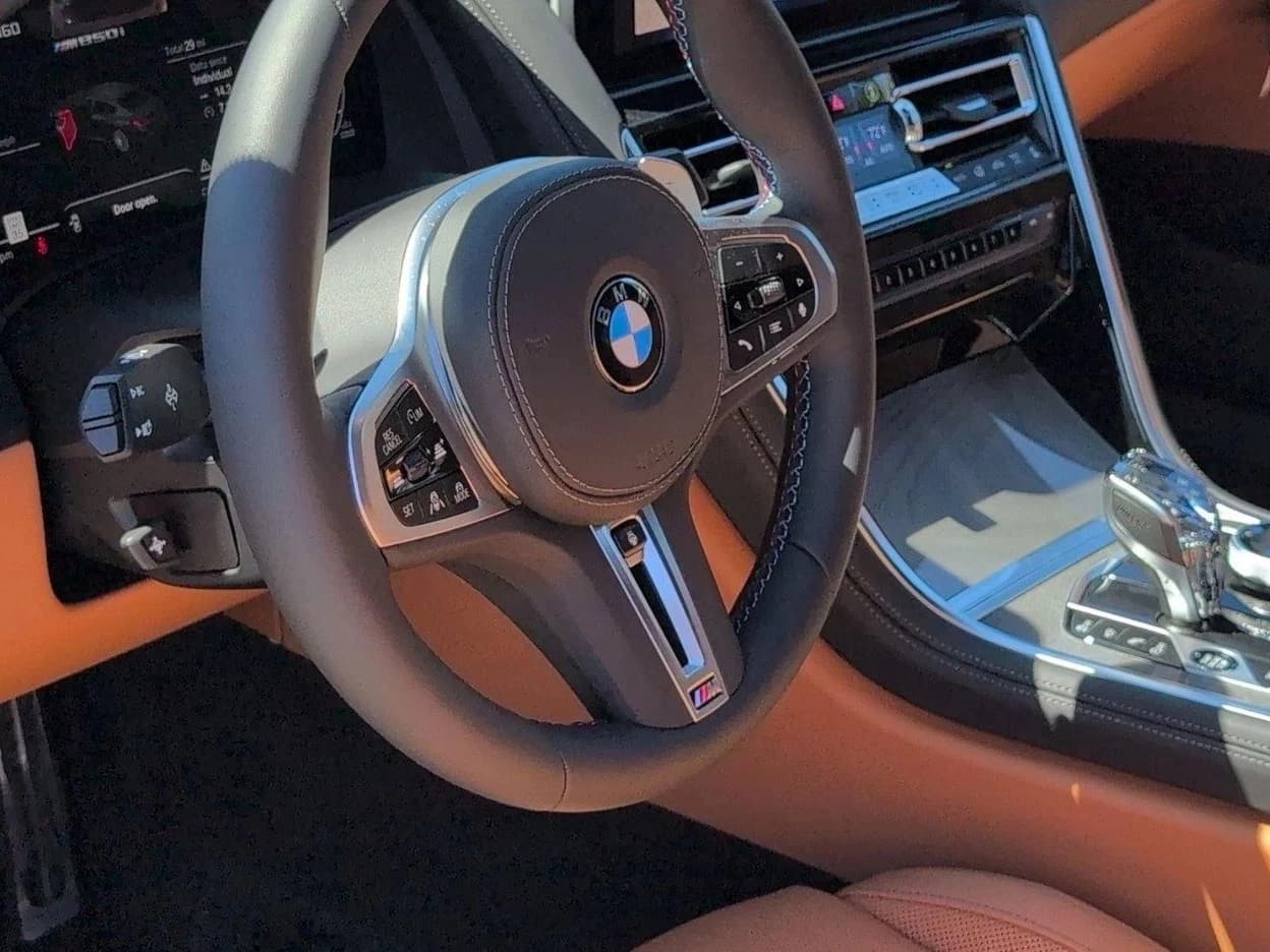 BMW 8 Series M850i Gran Coupe 2026 — side view