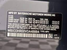 BMW iX3 50 xDrive Sports Activity Vehicle 2027 — side view