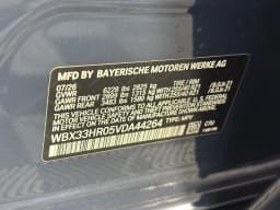 BMW iX3 50 xDrive Sports Activity Vehicle 2027 — side view