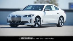 BMW i4 xDrive40 Gran Coupe 2026 — side view