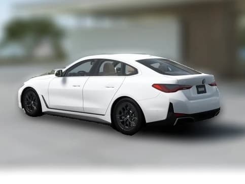 BMW i4 eDrive40 Gran Coupe 2026 — side view