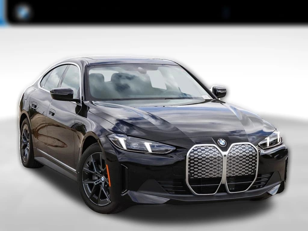 BMW i4 eDrive40 Gran Coupe 2026 — side view