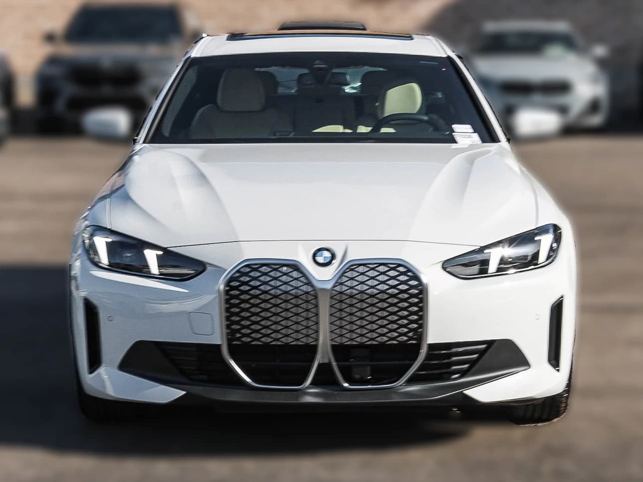 BMW i4 eDrive40 Gran Coupe 2026 — side view