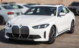 BMW i4 eDrive40 Gran Coupe 2026 — side view
