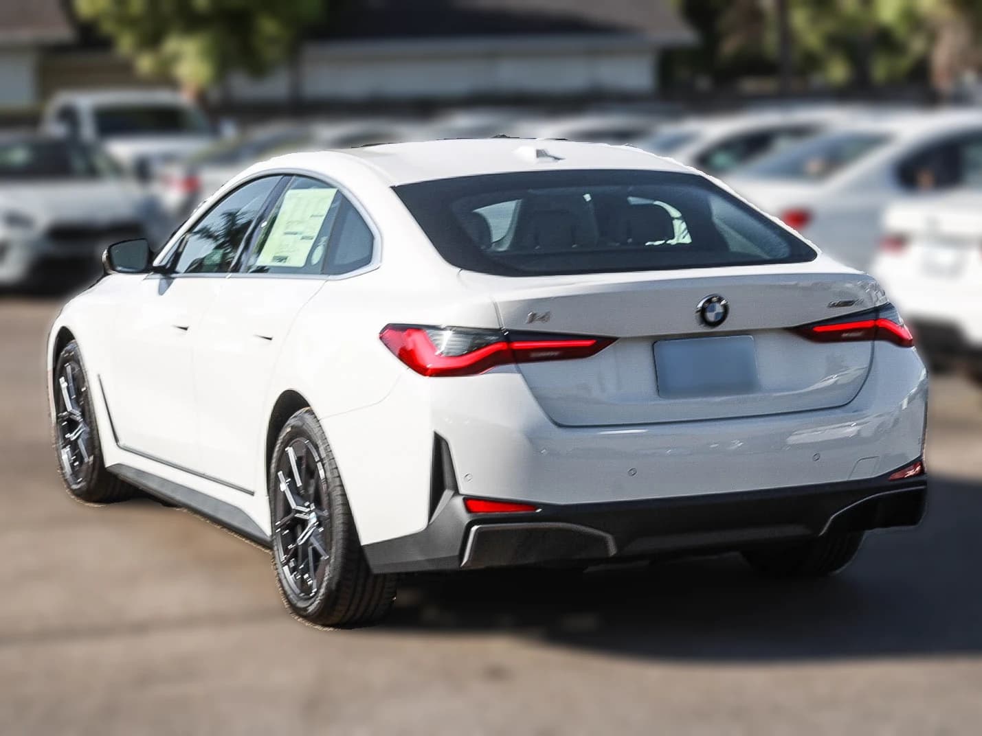 BMW i4 eDrive40 Gran Coupe 2026 — side view