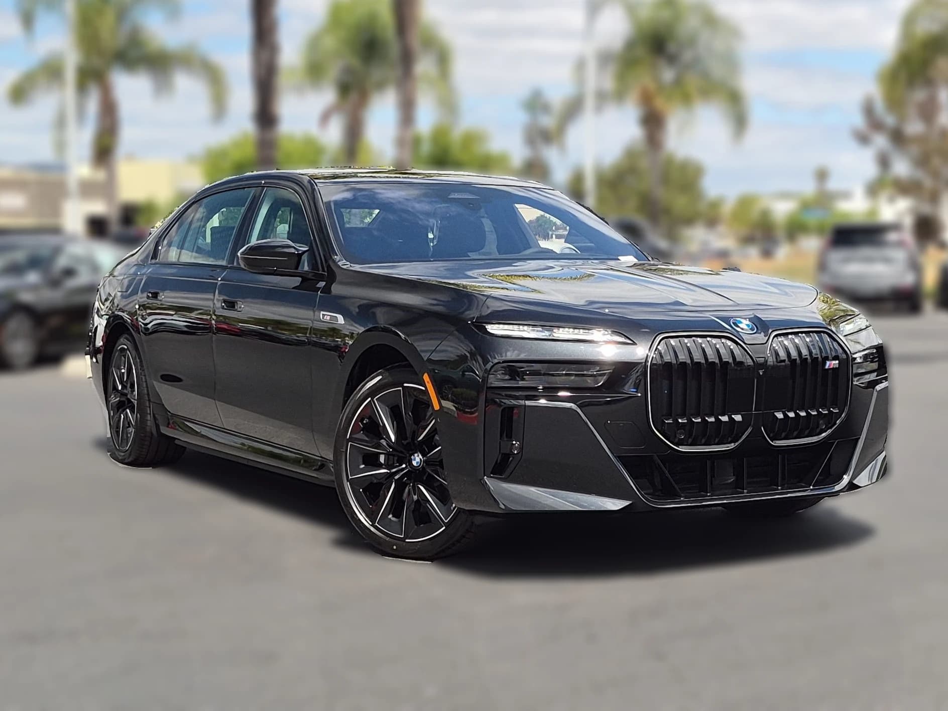 BMW i7 M70 Sedan 2026 — side view