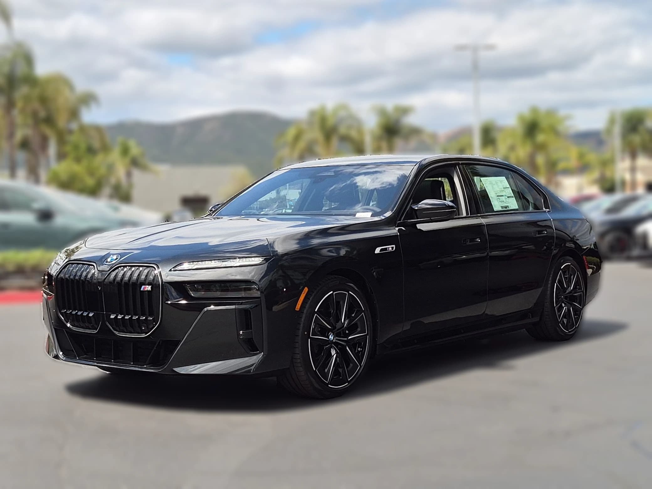BMW i7 M70 Sedan 2026 — side view