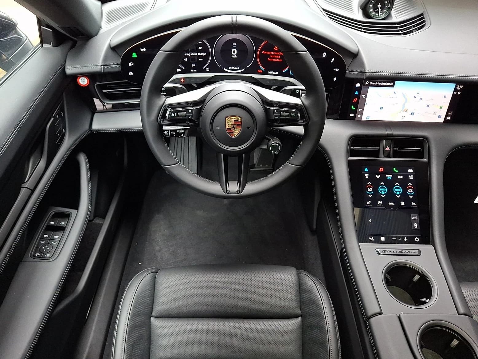Porsche Taycan 4 Black Edition AWD 2026 — side view
