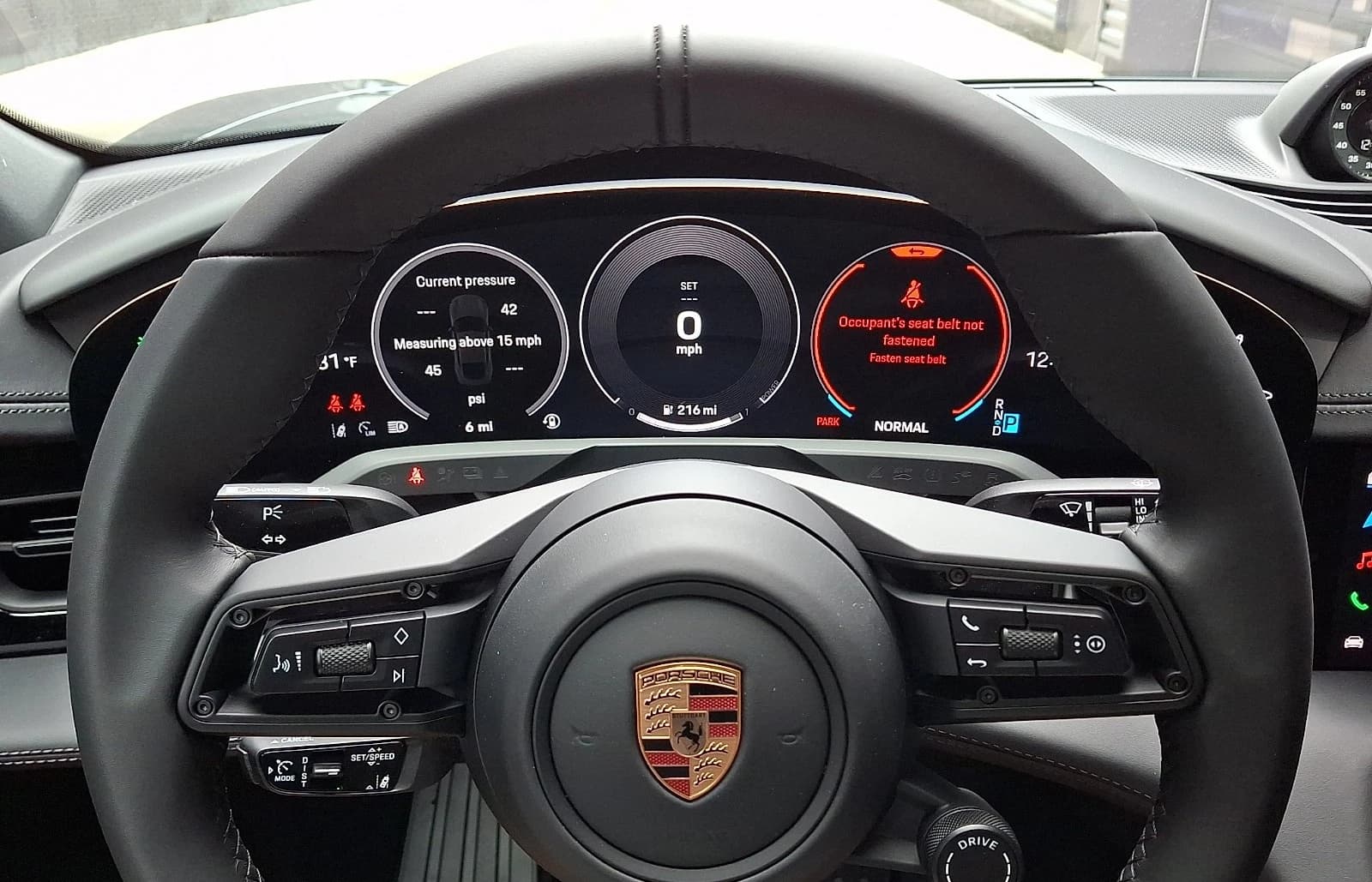 Porsche Taycan 4 Black Edition AWD 2026 — side view