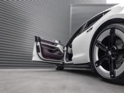 Porsche Taycan 4 AWD 2026 — side view