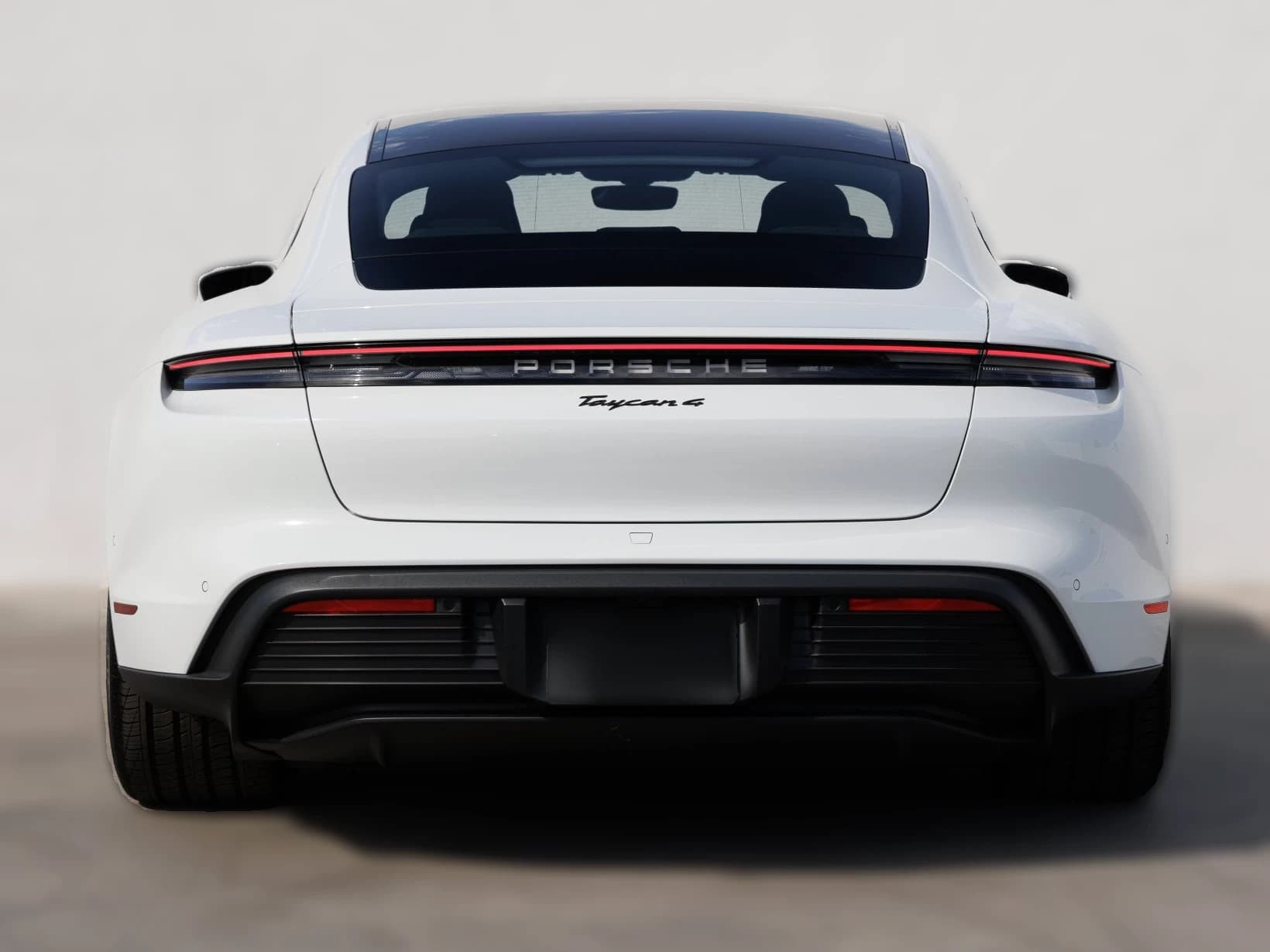 Porsche Taycan 4 AWD 2026 — side view