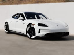 Porsche Taycan 4 AWD 2026 — side view