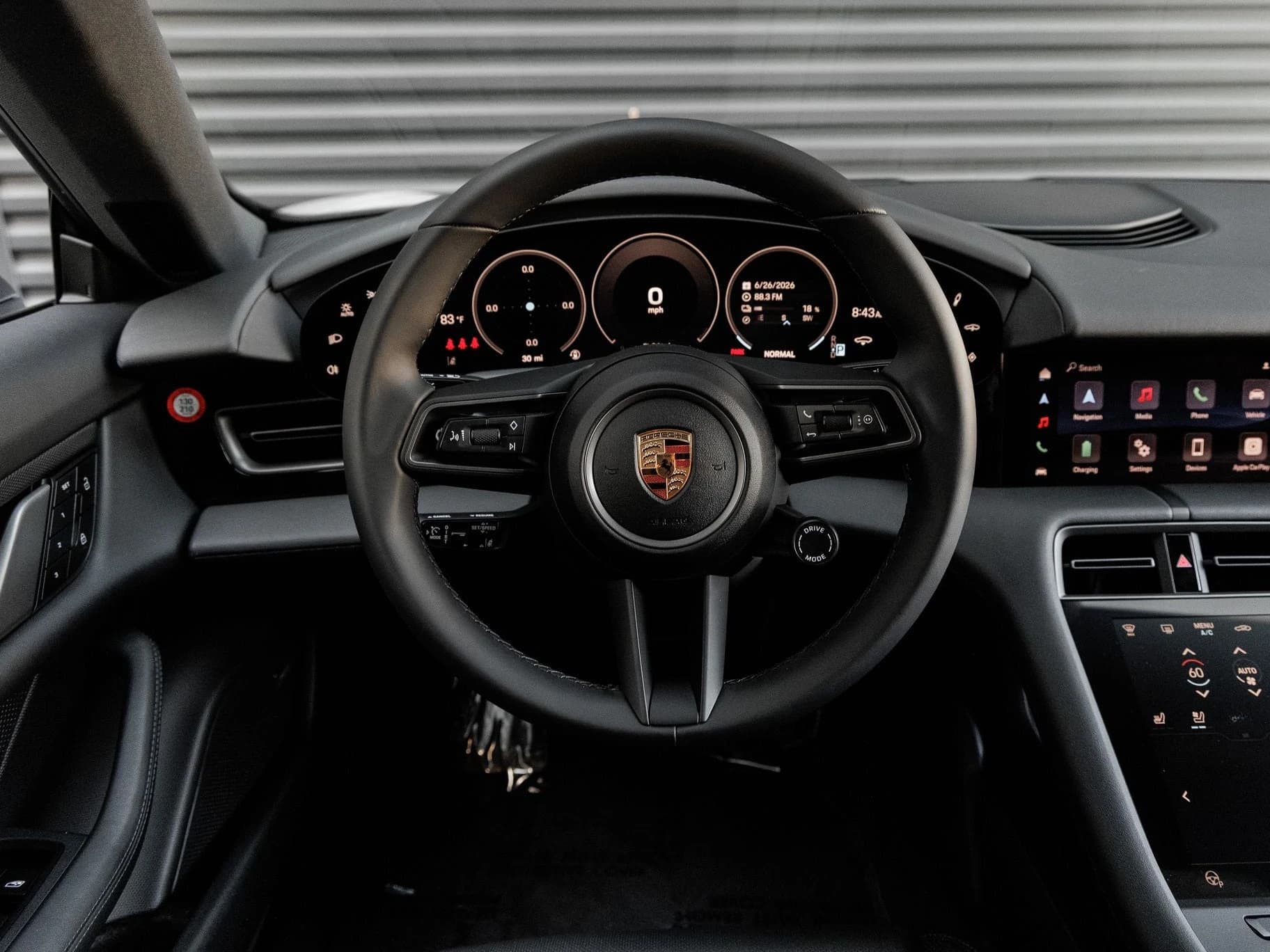 Porsche Taycan 4 AWD 2026 — side view