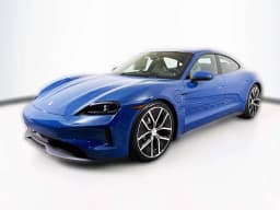 Porsche Taycan 4 AWD 2025 — side view